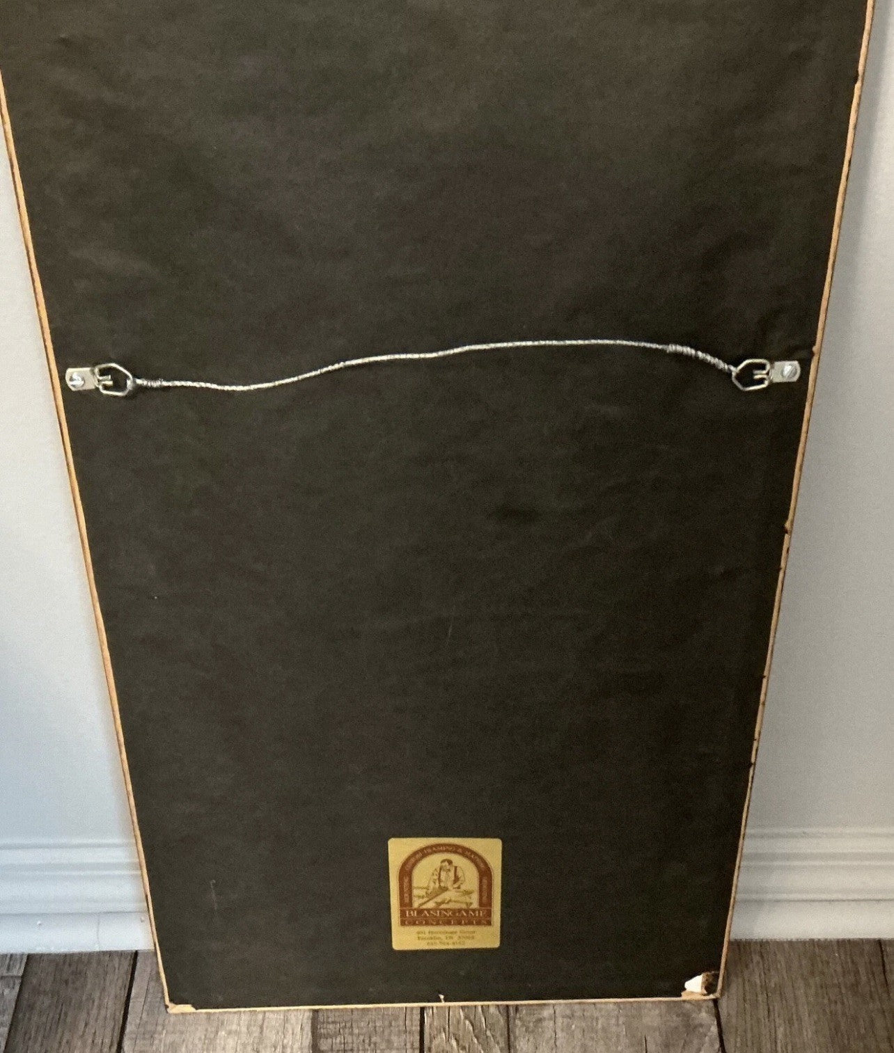 George H.W. Bush Signed Napkin Framed 26x13 41st President Of The US Auto