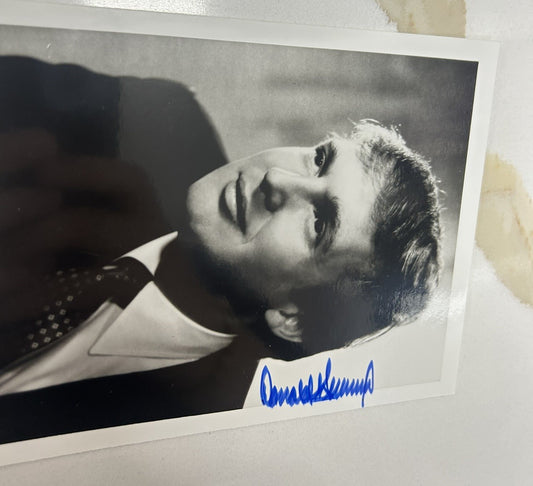 RARE Donald Trump Signed Photo 1980s early Autograph Trump Tower Signed Auto