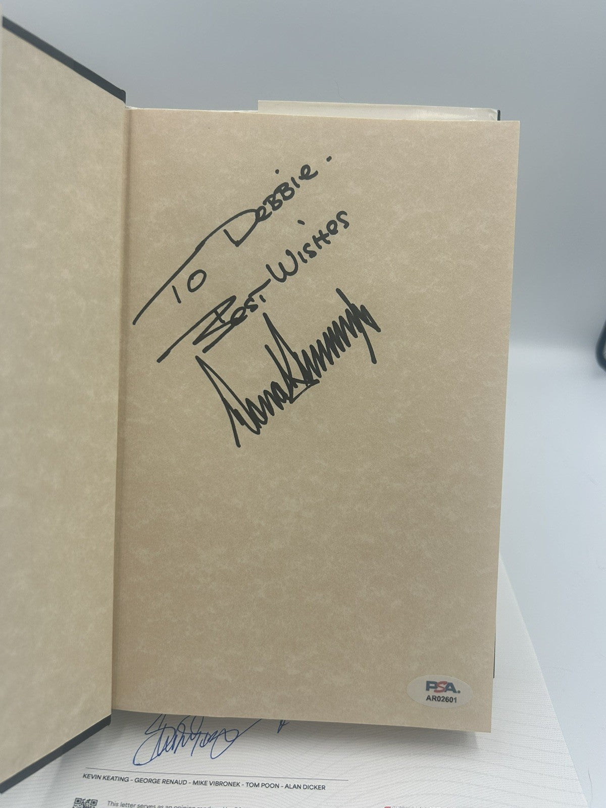 President Donald J. Trump Signed Autographed Art Of The Comeback PSA/DNA LOA