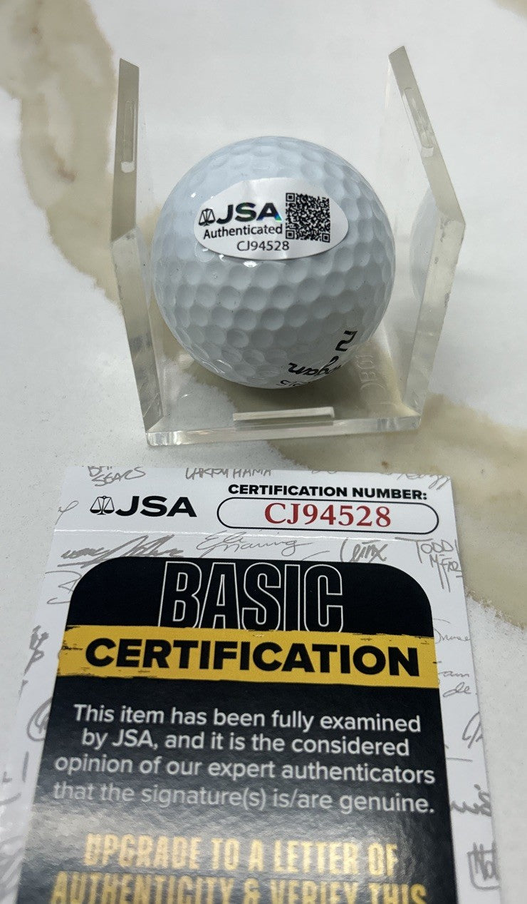President Gerald Ford Signed Autograph Golf Ball Watergate JSA Certificate