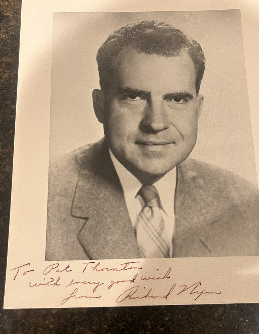 Richard Nixon ~ Signed Autographed Photograph ~ U.S. President