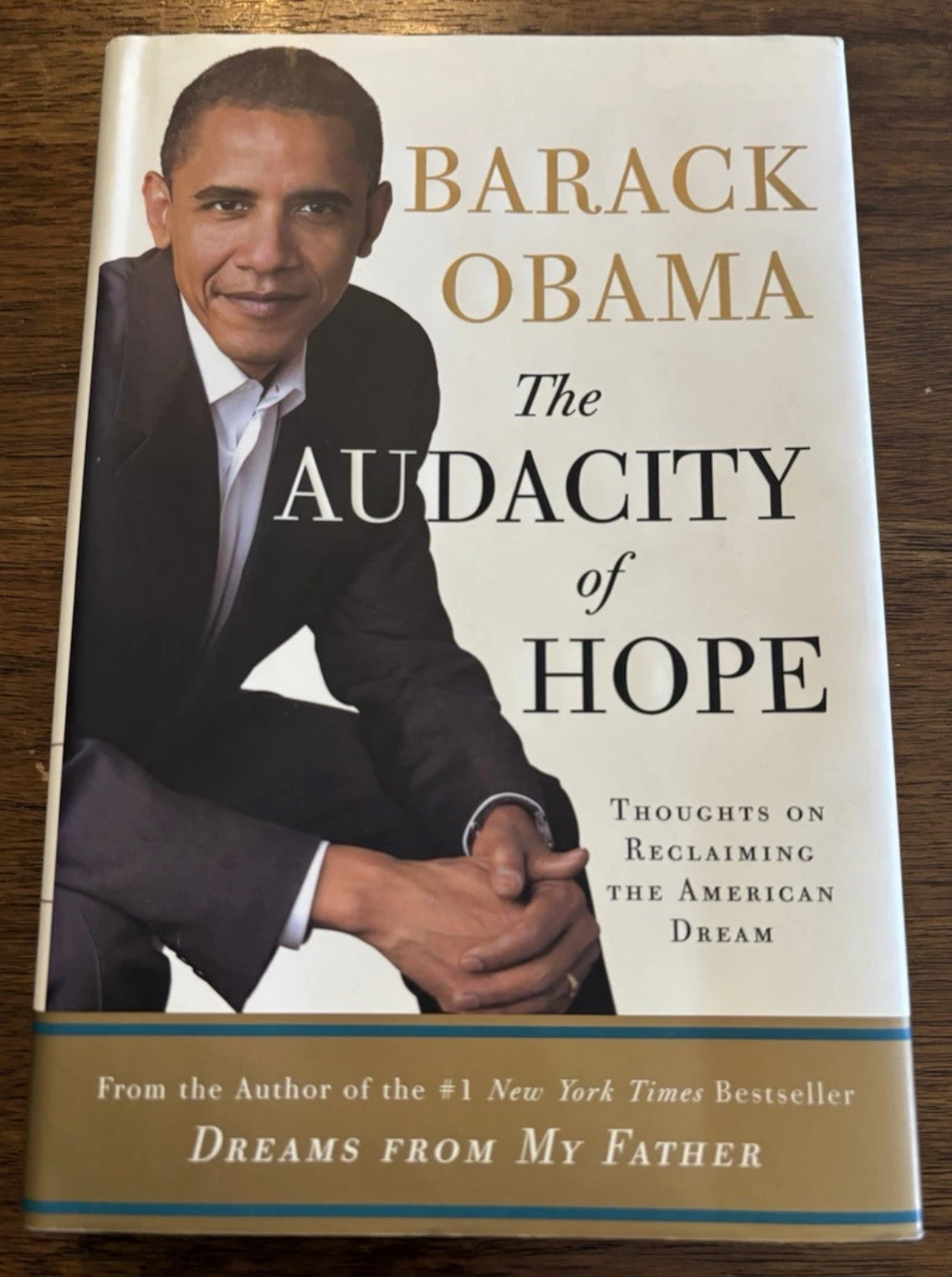 The Audacity Of Hope By Barack Obama Signed First Printing 1st Ed. Autographed