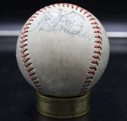 19 Hall of Famers and Stars Multi-Signed Baseball Ruth Ott +17 JSA LOA A