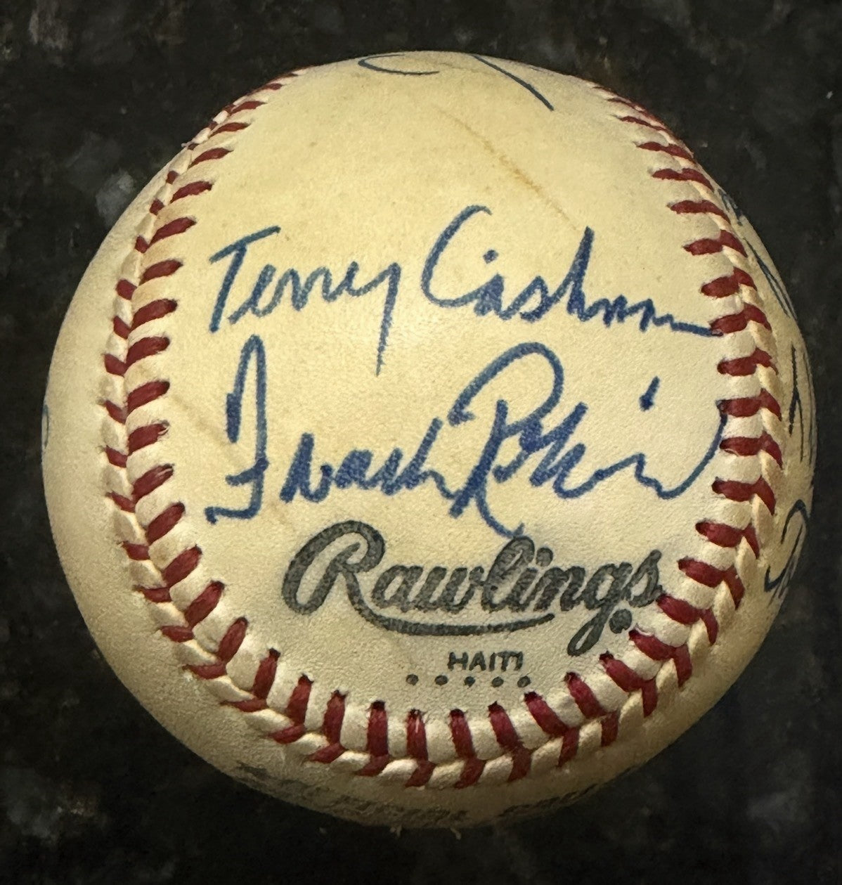 Joe Dimaggio Sandy Koufax Vin Scully +8 HOF Singer Multi Signed Baseball JSA LOA