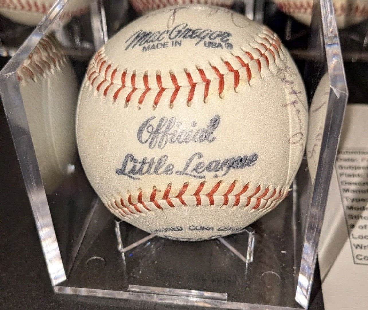 Hank Aaron Yogi Berra Joe Torre '67 Atlanta Braves New York Mets Signed Ball JSA