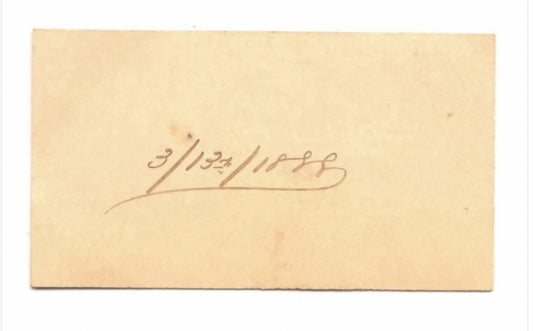 Confederate President JEFFERSON DAVIS Gorgeous Signed Cut JSA LOA Rare