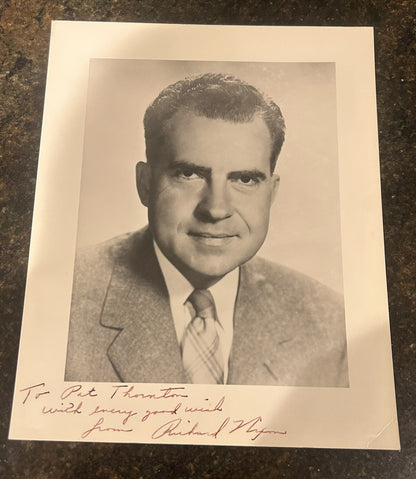 Richard Nixon ~ Signed Autographed Photograph ~ U.S. President