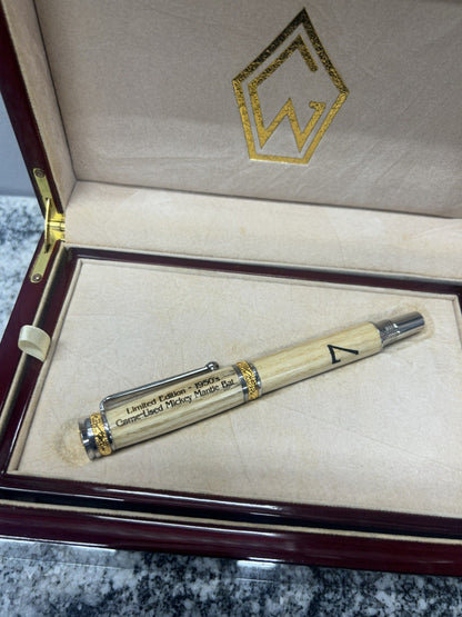 Gisi Pen Company Limited Edition Mickey Mantle Game Used Bat Wood Pen