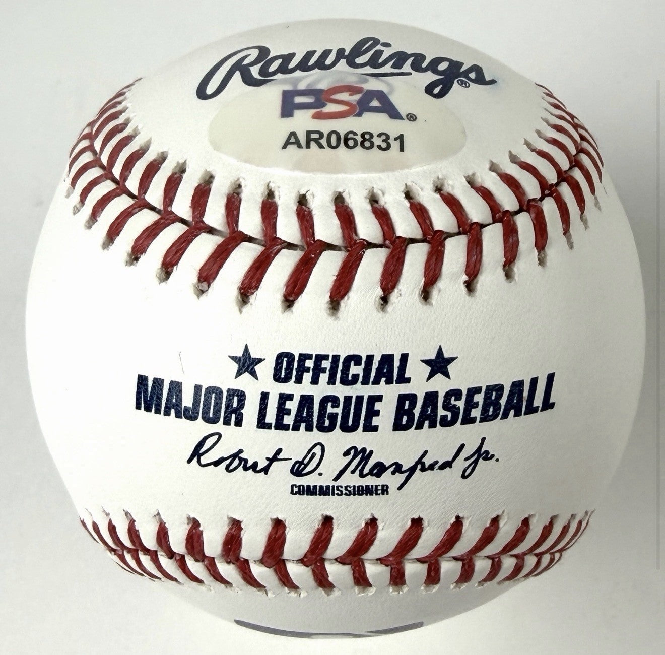 President Donald J Trump Signed/Autographed OML Baseball PSA/DNA LOA