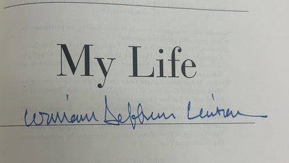 BILL CLINTON "MY LIFE" SIGNED WILLIAM JEFFERSON CLINTON Full Name Book JSA RARE