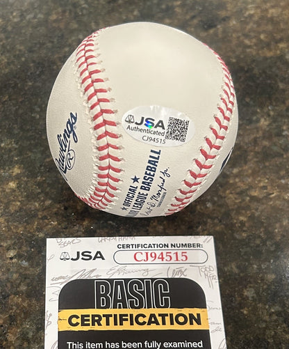 Robert F Kennedy Jr Signed Official MLB Baseball JSA Certified 2024 MAHA