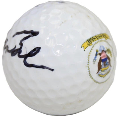 George W. Bush & H.W Bush Signed Golf Ball POTUS Father & Son Set Of 2 Rare Auto