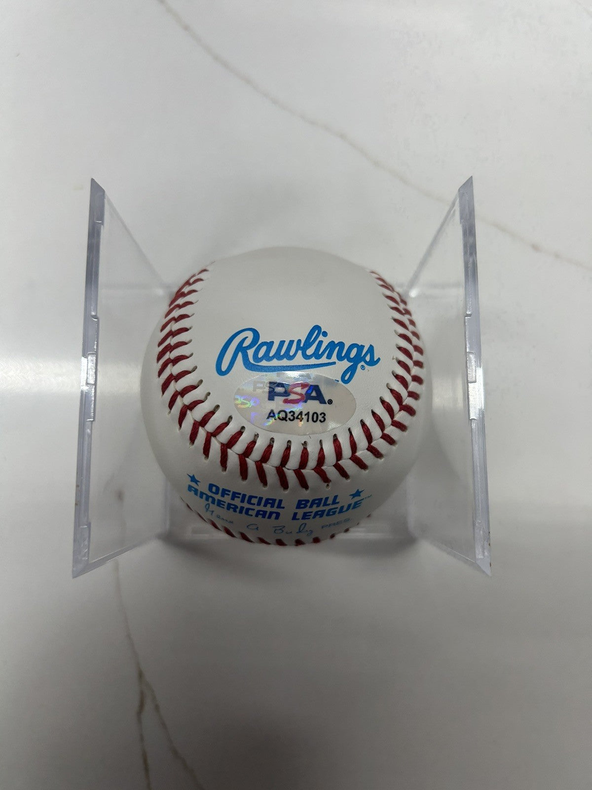 Derek Jeter Signed Rawlings Baseball  NY Yankees Certified Autograph PSA Cert
