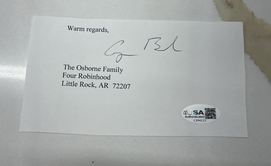 President George Bush H. W. JSA COA Signed Autograph Cut RARE Signature