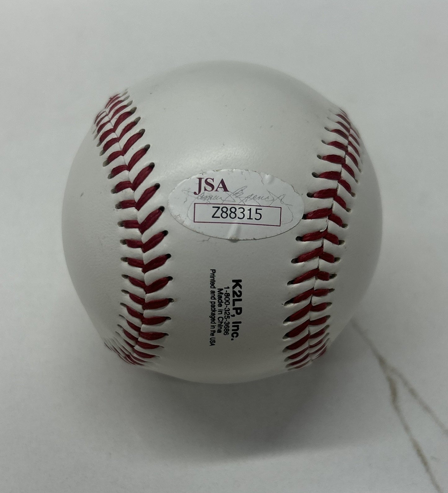 Derek Jeter Signed  Baseball w/ JSA Sticker RARE Autograph