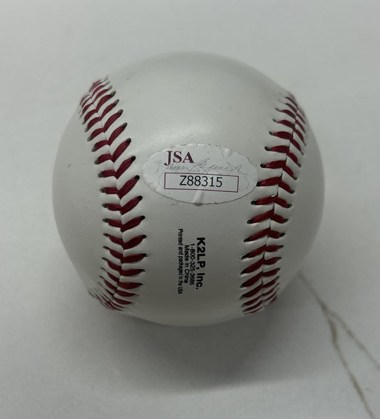 Derek Jeter Signed  Baseball w/ JSA Sticker RARE Autograph