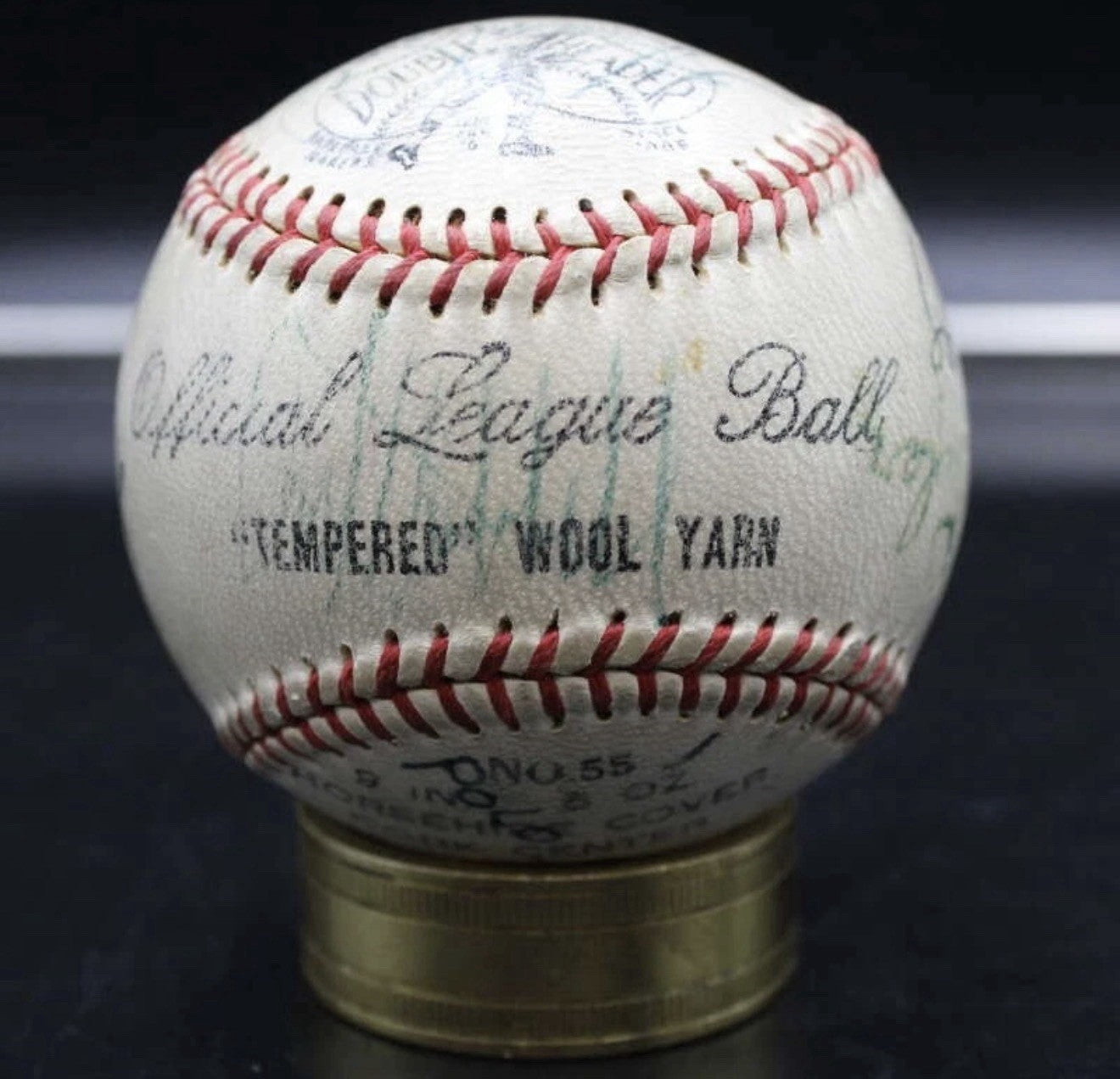 19 Hall of Famers and Stars Multi-Signed Baseball Ruth Ott +17 JSA LOA A