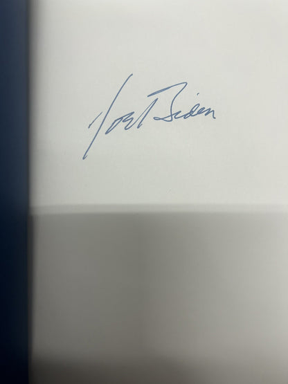 President Joe Biden Signed First Edit. Book Promise Me Dad POTUS RARE Autograph