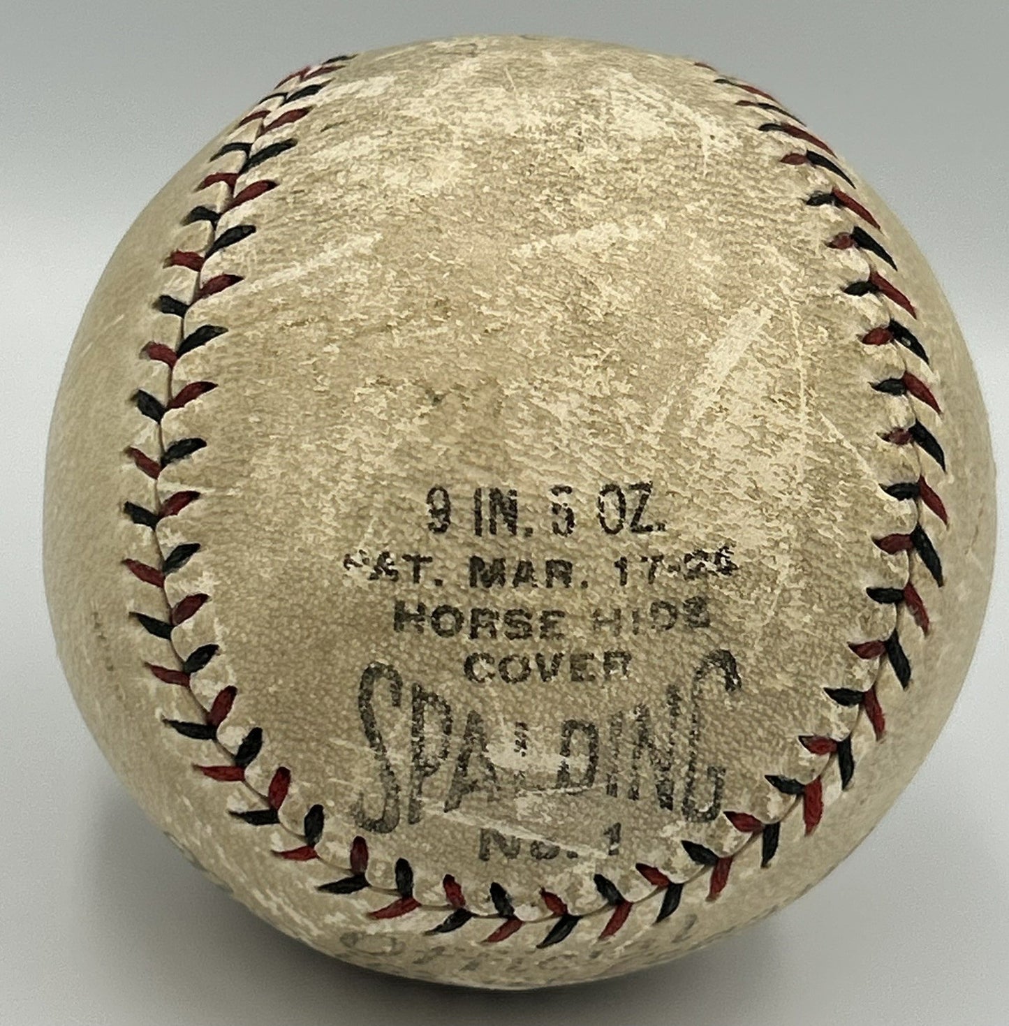 Babe Ruth, Lou Gehrig. 1926 New York Yankees Signed  Baseball JSA LOA