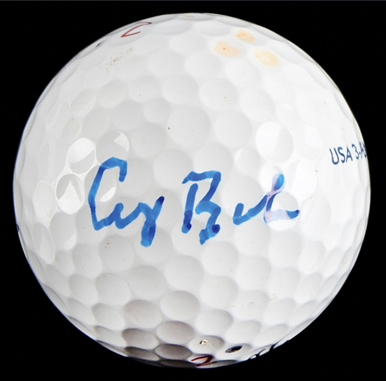 George W. Bush & H.W Bush Signed Golf Ball POTUS Father & Son Set Of 2 Rare Auto