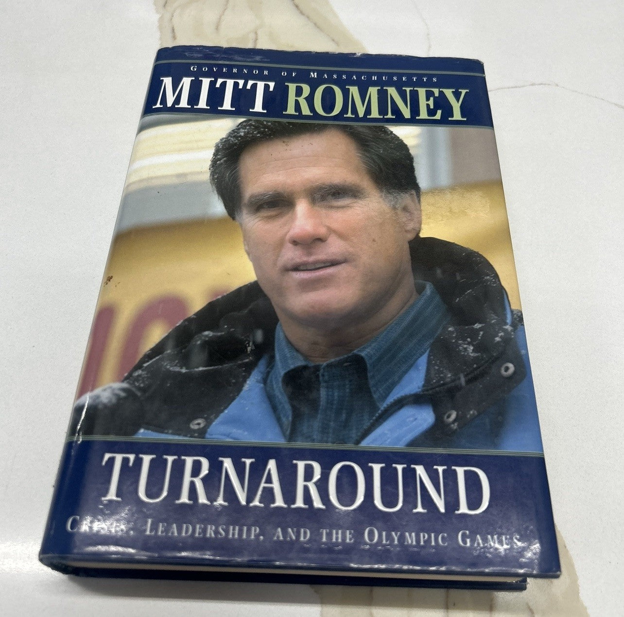 Turnaround: by MITT ROMNEY - SIGNED, Personal Signed “Uncle Mitt” RARE JSA COA