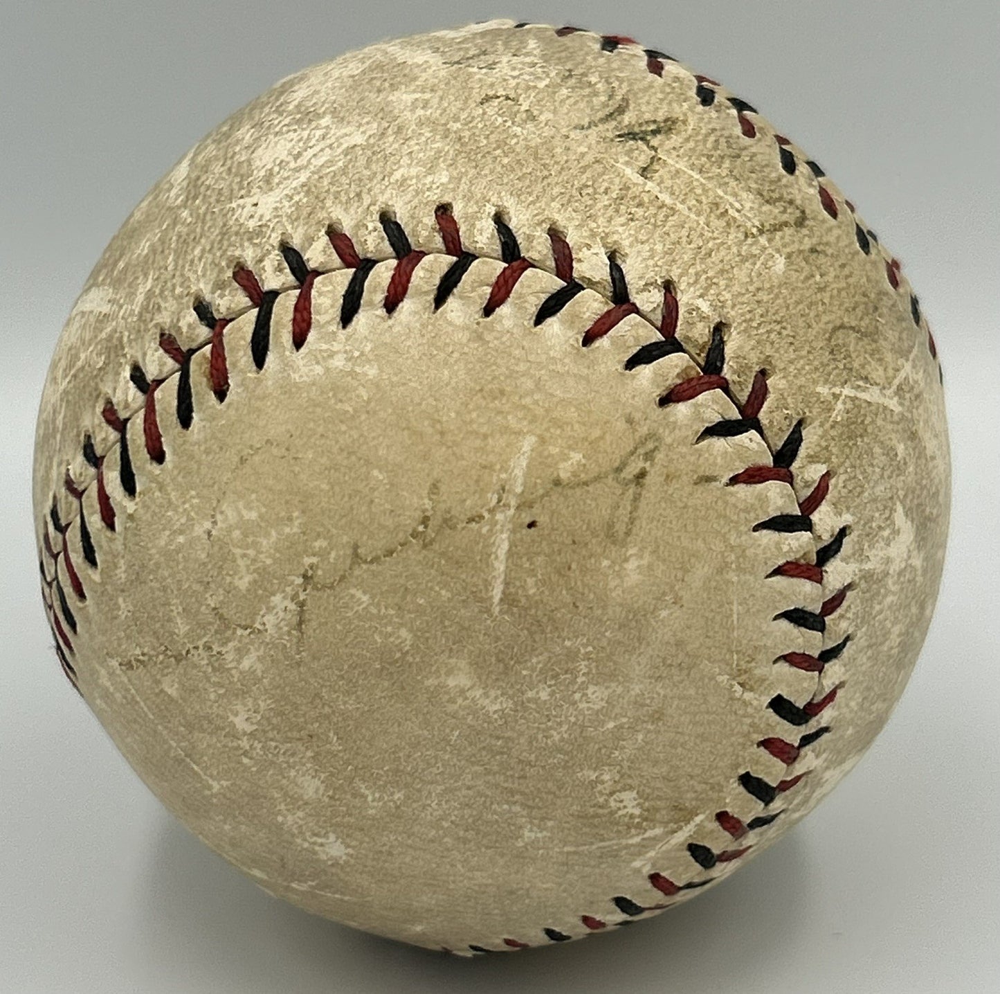 Babe Ruth, Lou Gehrig. 1926 New York Yankees Signed  Baseball JSA LOA