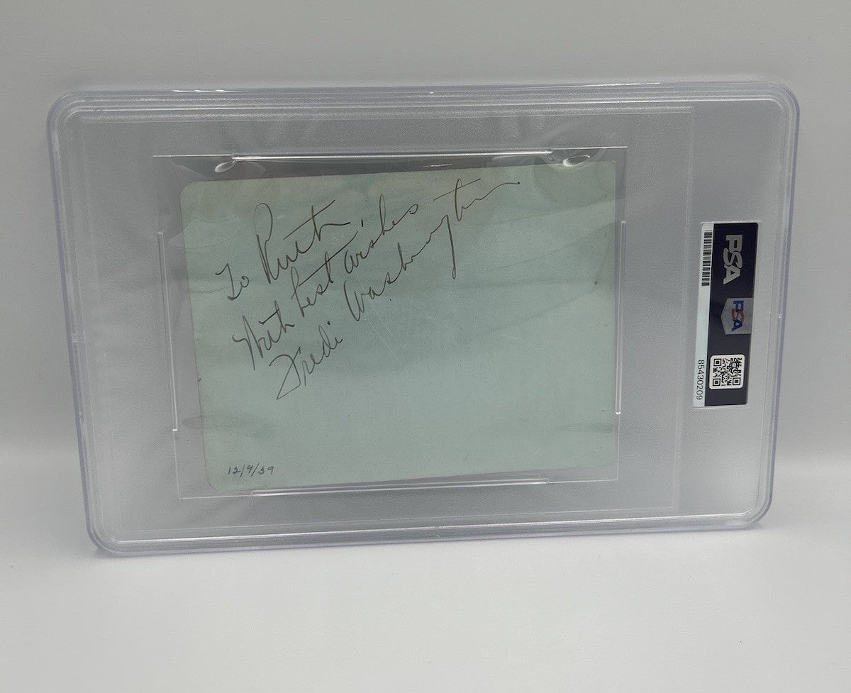 President RONALD REAGAN Signed Cut w/ Vintage Photograph as Actor PSA/DNA Auto