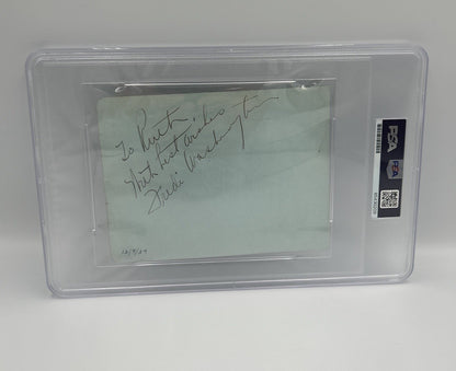 President RONALD REAGAN Signed Cut w/ Vintage Photograph as Actor PSA/DNA Auto