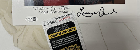 LAURA BUSH SIGNED 8"x10" Photo As FLOTUS to First Lady Of Illinois Rare JSA COA