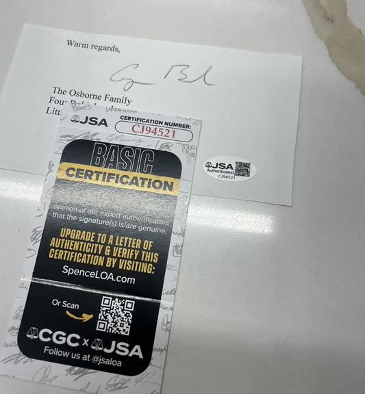 President George Bush H. W. JSA COA Signed Autograph Cut RARE Signature