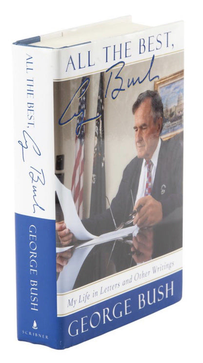 President George Herbert Walker Bush - SIGNED Memoir / All the Best & Writings