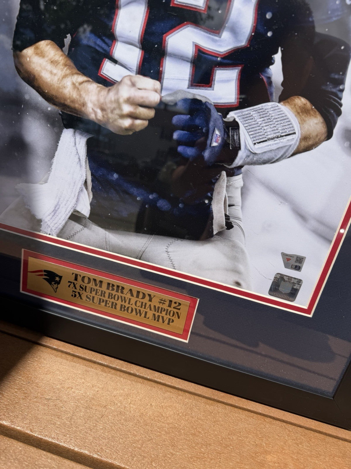 Tom Brady Signed Framed 16x20 New England Patriots Scream Photo Fanatics