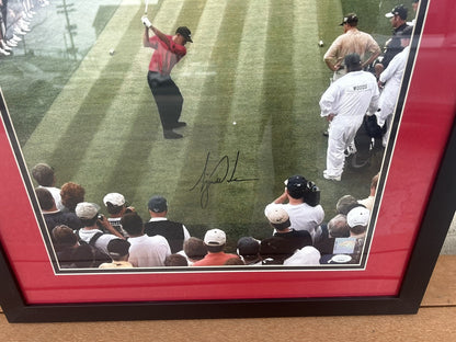 TIGER WOODS Signed 16X20 Framed Photo - JSA Authenticated Rare Autograph Golf