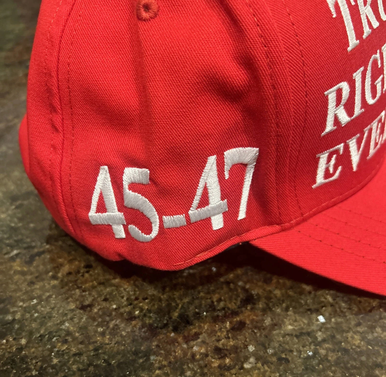 Signed DONALD TRUMP Hat "Trump Was Right About Everything"