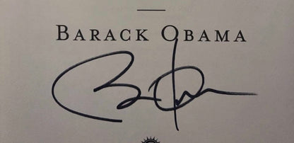 The Audacity Of Hope By Barack Obama Signed First Printing 1st Ed. Autographed